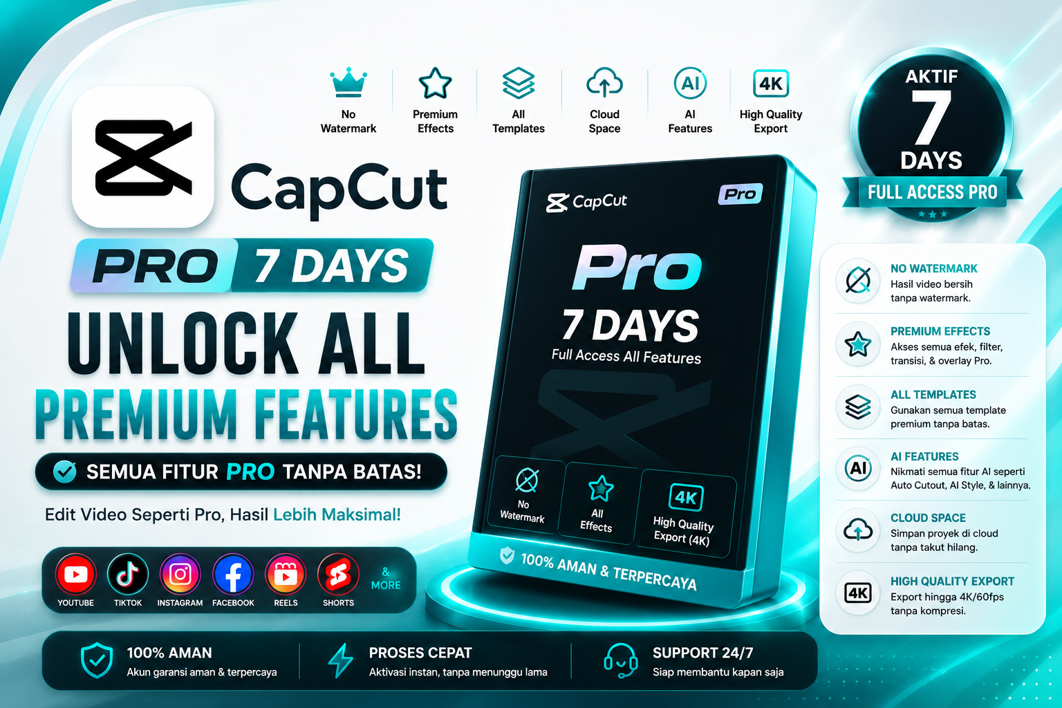 Capcut Pro 7 Days